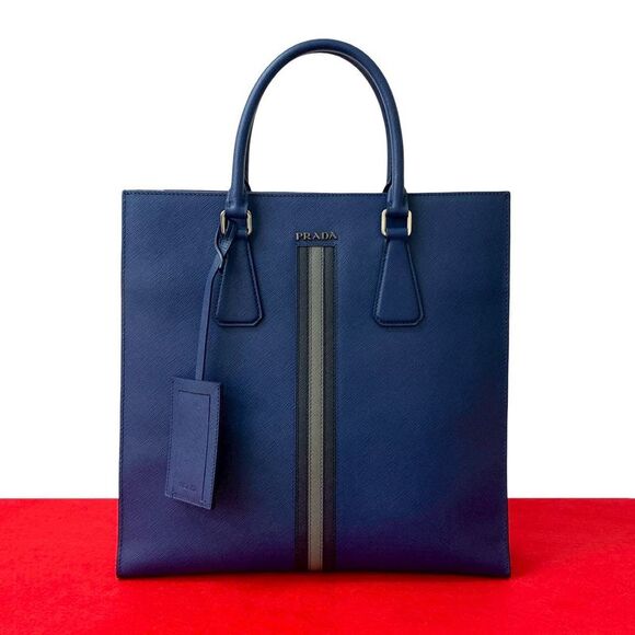 Prada Saffiano Leather Handbag - Picture 1 of 10